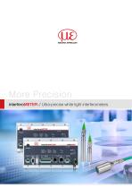 White light interferometers for non-contact distance and thickness measurements