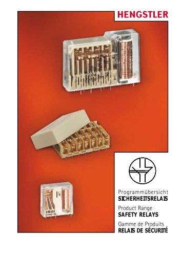 relay product range safety