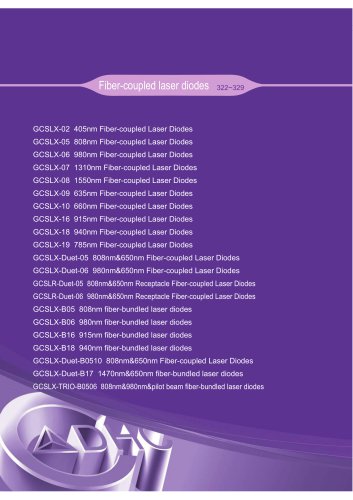 Daheng New Epoch Technology,Inc.-Fiber-coupled laser diodes