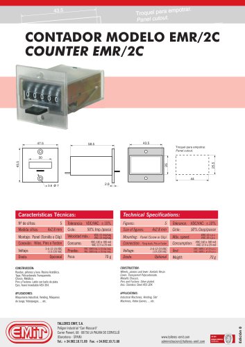 COUNTER EMR/2C