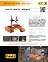 Pipe Welding Turing Rolls - KAMEL Rolls