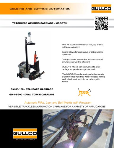 trackless welding carriage - moggy®