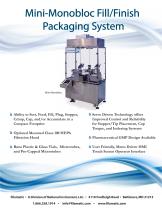 Mini-Monobloc Fill/Finish Packaging System