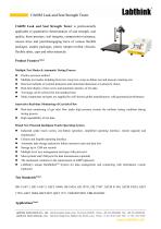 Aseptic Medical packaging seal integrity testing instrument