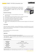 Battery diaphragms gas permeability test system