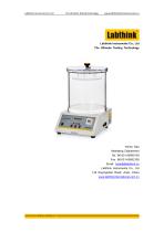 Bubble Leak tester according to ASTM D3078 and ASTM F2096