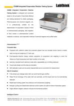 C840M Integrated Evaporation Residue / Loss on Drying Testing System