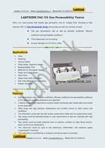 Gas Permeation and Barrier Test Instrument VAC-V2