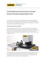 How Specimen Evenness Affects Packaging Tests and Why Reference Films Matter