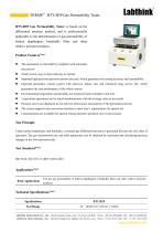 Professional Battery Diaphragms Gas Permeability Measurement Lab Device