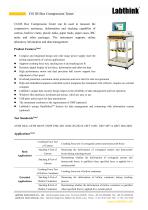 Touch Screen Shipment Carton Compression Resistance Tester