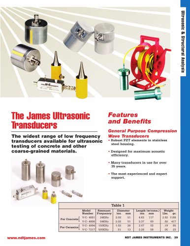 Ultrasonic Transducers