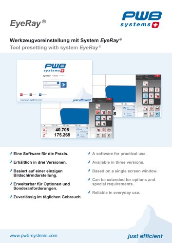 EyeRay imaging processing