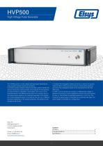 HVP500 - High Voltage Pulse Generator