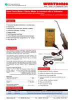 Axial Hallprobe with Analog Output KOSHAVA-AT