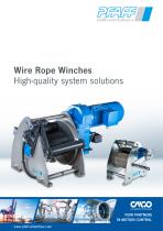 Wire Rope Winches