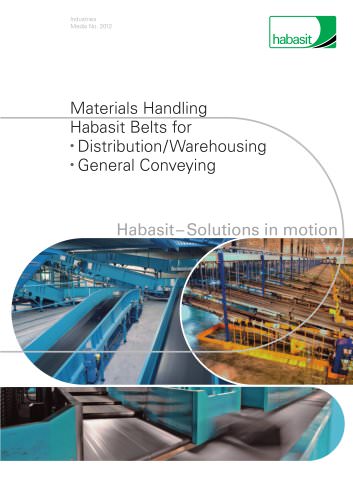 Belts for distribution and warehousing (2012)