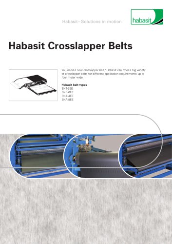 Habasit Crosslapper Belts