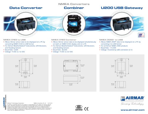 NMEA 0183 to USB