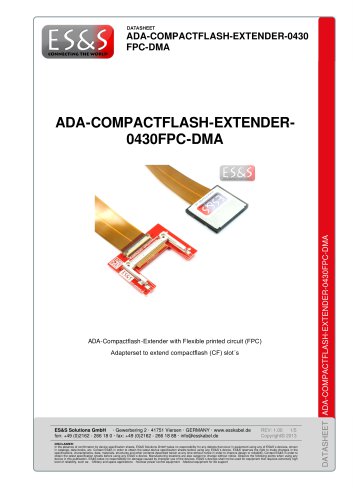 ADA-COMPACTFLASH-EXTENDER-0430FPC-DMA