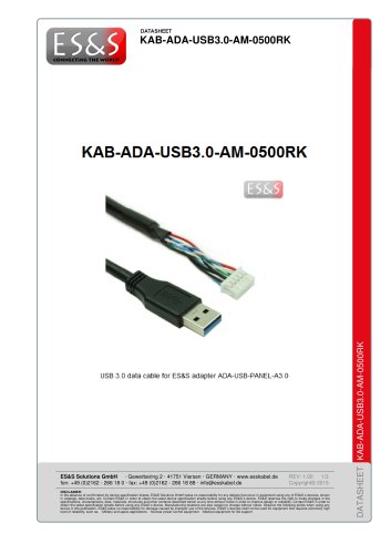 KAB-ADA-USB3.0-AM-0500RK