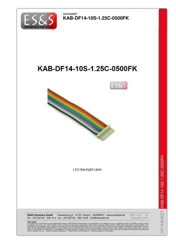 KAB-DF14-10S-1.25C-0500FK