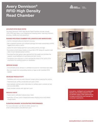 Avery Dennison® RFID High Density Read Chamber