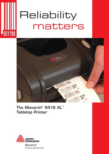 Monarch® 9416® XL® Printer