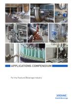Applications Compendium for the Food and Beverage Industry