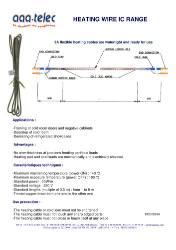 IC heating cord