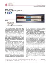 Model 1202B/C GNSS Synchronized Clock