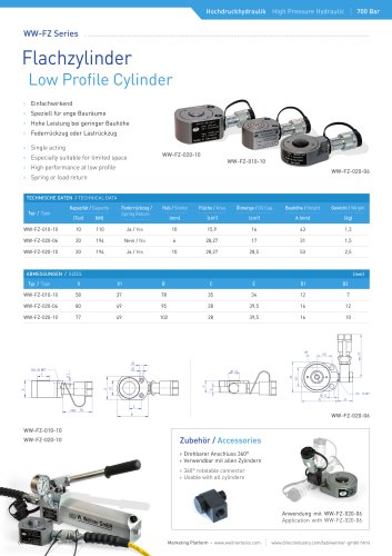 Low Profile Cylinder