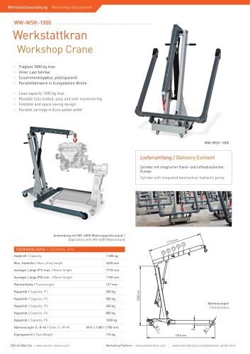 Workshop Crane