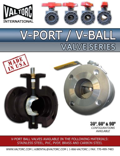 V BALL - V PORT