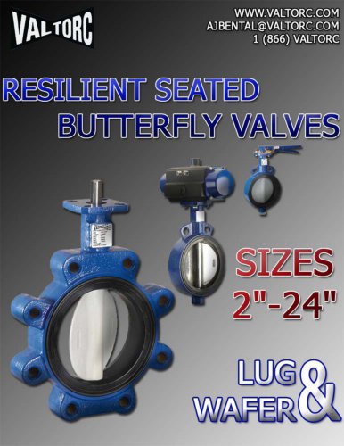 RESILIENT SEATED BUTTERFLY VALVES