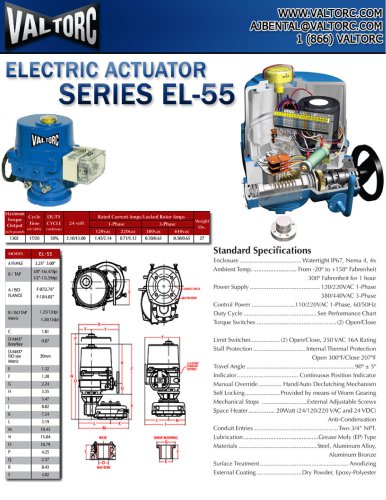 SERIES-EL55-ELECTRIC-ACTUATOR