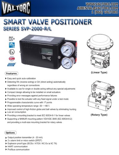 SMART-POSITIONER-SERIES-SVP-2000-R-L