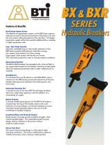 BX / BXR Series Hydraulic Breakers