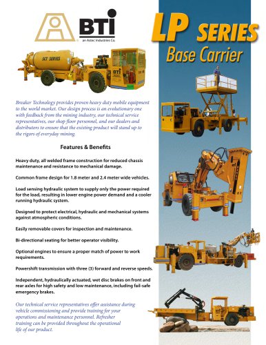 LP Series Underground Base Carriers