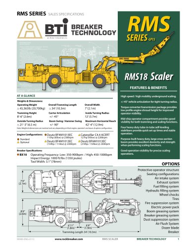 RMS18 - Hammer Scaler