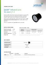 GASIR® Infrared Lens 35 mm f/1.1