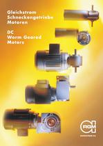 DC Worm Geared Motors