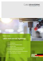 LED industrieal lighting 2021 Product overview LED2WORK