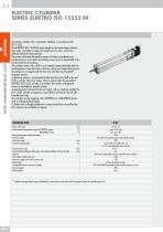 ELECTRIC CYLINDER SERIES ELEKTRO ISO 15552 EK