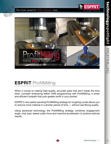 ESPRIT ProfitMilling