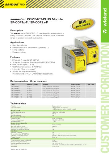 samos®pro COMPACT-PLUS Module