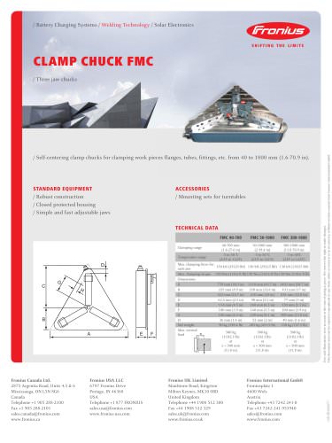 CLAMP CHUCK FMC