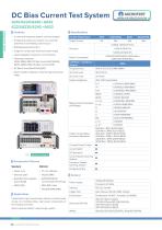 DC Bias Current Test System 6210/6220/6240+6632 6223/6225/6243+6632