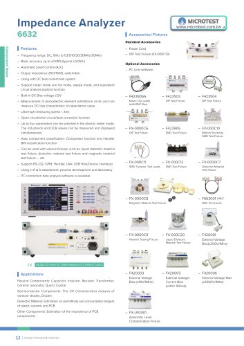 Impedance Analyzer 6632