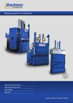 baling presses brochure